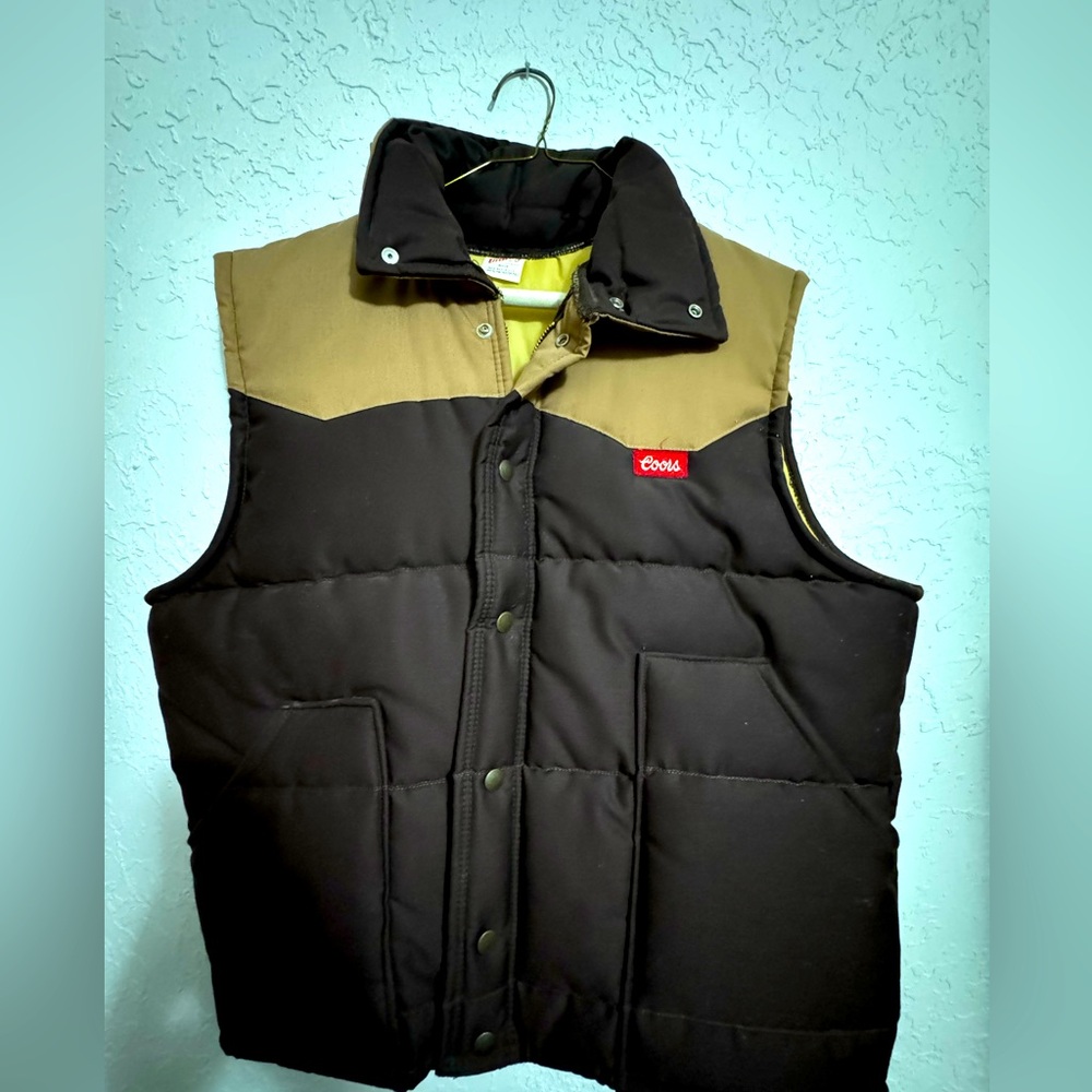 Vintage Coors vest